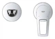 Смеситель для раковины скрытого монтажа Grohe BauLoop New (20289001) - изображение 7