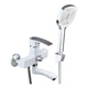 Смеситель для ванной Mixxus Magnum 009 (Euro) White-Chrome (MI6203) - изображение 1