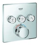 Термостат скрытого монтажа на 3 потребителя Grohe Grohtherm SmartControl (29126000) - изображение 1