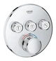 Термостат скрытого монтажа на 3 потребителя Grohe Grohtherm SmartControl (29121000) - изображение 1