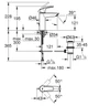 Смеситель для раковины M-размера Grohe Eurosmart New (23322003) - изображение 3
