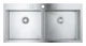 Мийка для кухні з нержавіючої сталі Grohe K800 (31585SD1) - зображення 2