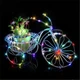 Светодиодная гирлянда нить Роса 50м, от USB, 500 LED, 8 режимов, IP44, Мультиколор - изображение 7