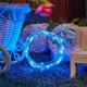 Светодиодная гирлянда нить Роса 20м, от USB, 200 LED, 8 режимов, IP44, Синий - изображение 10