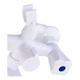 Смеситель для ванны Plamix Omega-140 Euro White (без шланга и лейки) (PM0648) - изображение 3