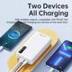 УМБ Remax RPP-506 30000mAh PD20W+QC22.5W fast charging White (ARM65169) - зображення 3