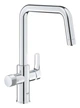 Смеситель для кухни для подачи технической и фильтрованной воды Grohe Blue Pure Eurosmart (30583000 - изображение 1
