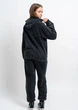 Подростковые спортивные штаны-джоггеры для девочки Reporter Young 243-0117G-40-100-1 158 см Черно-серые (5900703934310) - изображение 3