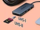 USB-хаб Transcend 2xUSB 3.1 2xType-C microSD/SD пасивний чорний - зображення 7