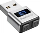 Вигглер шейкер симулятор для мыши Meatanty Mouse Mover Jiggler Metal Mini Display 2-buttons silver - изображение 1