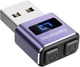 Вигглер шейкер симулятор для мыши Meatanty Mouse Mover Jiggler Metal Mini Display 2-buttons purple - изображение 1