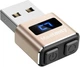 Вигглер шейкер симулятор для мыши Meatanty Mouse Mover Jiggler Metal Mini Display 2-buttons gold - изображение 1