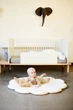 Килимок ігровий Childhome Flower 110 см Біло-жовтий (CCPMFL) - зображення 8