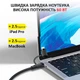 Кабель Type-C to Type-C з перехідниками USB + Lightning / 4 в 1 / QC3.0 PD / 60W / 1м Чорний - зображення 5