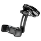 Тримач для мобільного HOCO CA111 pull clip suction cup car holder Black Metal Gray (6931474767196) - зображення 2