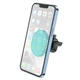 Тримач для мобільного HOCO H1 Crystal magnetic car holder (air outlet) Ice Mist (6931474790187) - зображення 4
