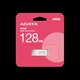 Flash A-DATA USB 3.2 UR 350 128Gb Silver/Beige (UR350-128G-RSR/BG) - изображение 6