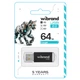 Flash Wibrand USB 2.0 Cougar 64Gb Black (WI2.0/CU64P1B) - изображение 2