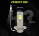 2 Светодиодные лампы H3 LED ДХО противотуманка H3 LED 12V - изображение 3