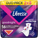 Прокладки гігієнічні Libresse Ultra Goodnight X-Large Нічні 7 крапель 16 шт (7322540984217) - зображення 1