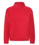 Толстовка Fruit of the Loom Full zip fleece kids 116 см Красный (0625110/140116) - изображение 1