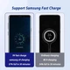 15w швидка зарядка для Samsung Galaxy. Fast Charging 15W Power Adapter EP-TA200. Комплект - зарядний пристрій + кабель type-C білий - изображение 7