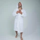 Халат мужской вафельный с капюшоном Белый L (П4К-lel-vafel-002/2-02) - изображение 3