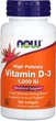 Витамин Д3 Now Foods Vitamin D3 1000IU 180 sgels - изображение 1