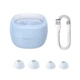 Бездротові навушники Bluetooth Baseus Bowie WM02 True Wireless Earphones (NGTW180003) в кейсі, вакуумні, TWS гарнітура, BT5.3, Блакитні - зображення 6