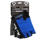 Перчатки для фитнеса и тренировок HARD TOUCH (PVC, PL, открытые пальцы, р-р S, Синий) (BC-8097_Синий_S) - изображение 3
