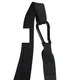 Петлі Береша AB STRAPS 2.0 0,5кг 40см Поліестер Сталь EZOUS чорний M-03 - зображення 3