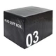 Бокс пліометричний м'який (1шт) Zelart Pro SOFT PLYOMETRIC BOXES (EPE, PVC, р-р 70х70х60см, чорний) (FI-5334-3) - зображення 2