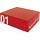Бокс пліометричний м'який (1шт) Zelart Pro SOFT PLYOMETRIC BOXES (EPE, PVC, р-р 70х70х30см, червоний) (FI-5334-1) - зображення 2