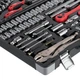 Набір інструментів професійний, 1/4" & 1/2", 101 од. INTERTOOL ET-7101 - изображение 8