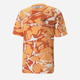 Футболка чоловіча Puma Summer Splash Aop Tee 67709646 2XL Помаранчева (4065454655622) - зображення 6