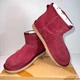 Жіночі уги Koolaburra by UGG Koola Mini II Color: Berry Red US6 EU37 23CM - изображение 6