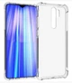 Чехол WXD на Xiaomi Redmi Note 8 Pro / чехол для смартфона с усиленными углами / (прозрачный) - изображение 3