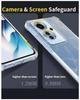 Чехол WXD на OPPO Reno 11F (5G) / чехол для смартфона с усиленными углами / (прозрачный) - изображение 3