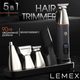 Тример для бороди LEMEX STYLING TOOLS Машинка для стрижки волосся аккумуляторна, тример для носа, універсальний тример для тіла, тример для гоління LM4414 - зображення 1