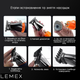 Тример для бороди LEMEX STYLING TOOLS Машинка для стрижки волосся аккумуляторна, тример для носа, універсальний тример для тіла, тример для гоління LM4414 - зображення 9