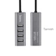 Хаб Hoco HB1 Line Machine USB To (4 USB) Silver - изображение 2