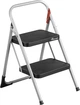 Лестница Rolser Taburete M/10 UNE 2 ступени MET003-1021 Antracita (930801) - изображение 1