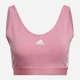 Спортивный топ женский Adidas W 3S CRO H10189 XS Розовый (4064055463117) - изображение 3