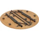 Стіл Bo-Camp Poundbury Round 90x90 см Brown 1404656 DAS302111 - зображення 5