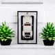 Арт Держатель Рамка на Стену 50x30 см. для Вашего Конструктора Technic Creator Expert Porsche 911 (10295) / Автомобіль Порше Карера - изображение 4