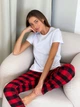 Футболка жіноча COSY біла стрейч-кулір M (CS) - зображення 5