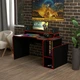 Геймерский игровой стол Rasin RS-30 черный+красный - изображение 2