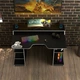 Геймерский игровой стол Rasin RS-29 черный+белый - изображение 3