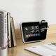 Електронний годинник метеостанція Сolor Screen Calendar 8190 з підсвіткою та проекцією часу настільний - зображення 5