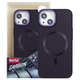 Чехол Berlia Armor Carbon для Apple iPhone 14 бампер с MagSafe Purple - изображение 3